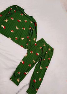 Festive Christmas kids payjama set