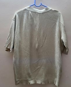 Button Pullover Sweater