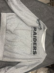 Oakland Raiders Grey Sweatshirt