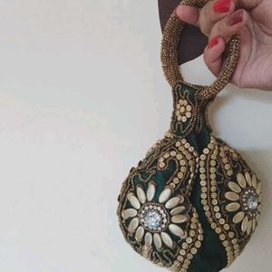 Embellished Evening Clutch Bag