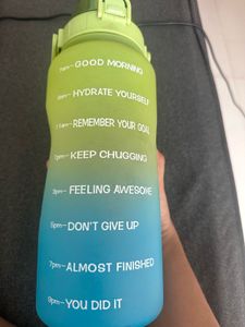Motivational Water Tumbler, 2litre