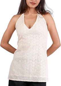 Nishorama Araha Halter Neck Printed Kurti Top