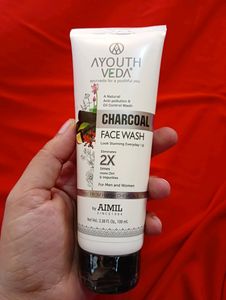 Ayouthveda Charcoal Face Wash 100ml