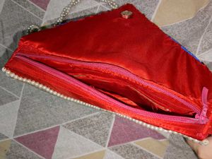 Handmade Beaded Clutch Bag