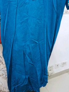 Beautiful Blue Embroidered Kurta