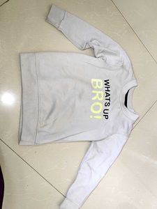 Graphic Print Sweatshirt kids upto 4yrs