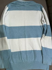 Men's Striped Crew Neck Sweater