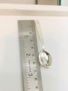 Pure Silver Spoon (wt:-4.500g)