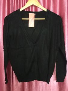 Imported Black Cardigan With Original Tag 🪄🔮