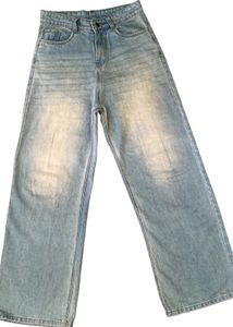 Light Wash Wide Leg Jeans