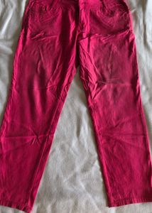 Vibrant Pink Jeans