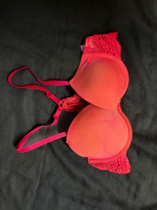 Lace Trimmed Push-Up Bra