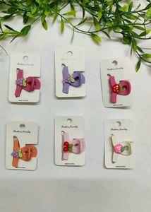 Cute Fruit Hair Clips Set