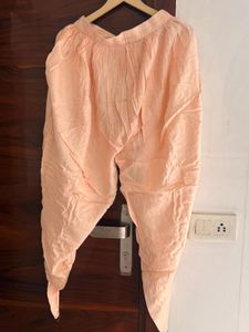 Floral Print Kurta with dhoti