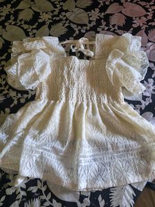 peplum  Lace top