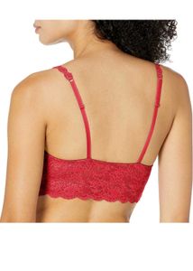 Lace Bralette - Red