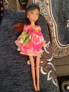 Cute Fashion Doll with Colorful Dress