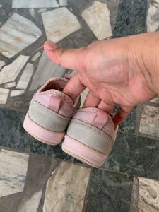 New Balance Kids Pink Slip-On Shoes