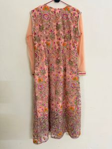Festive Embroidered Kurta, pants and dupat