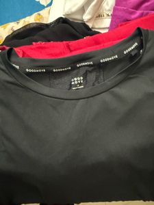 M&amp;S Black workout T-Shirt