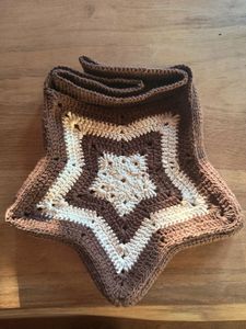 Handmade Crochet Star  Bag