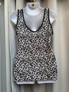 Y2k Leopard Print Camisole