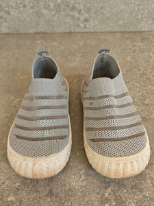 Comfortable Striped Slip-On Shoes