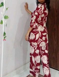 Stylish Floral Print Co-ord Set