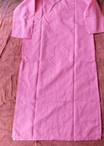 Beautiful Pink Embroidered Kurta