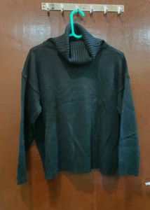 Black Turtleneck Sweater