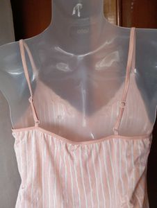 Cute Pink Striped Cami Top