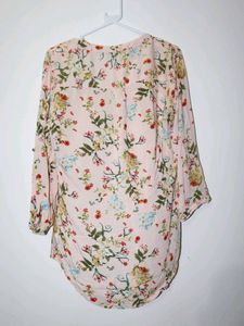 Light Pink Floral Print top