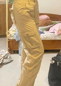 Stylish Cargo Pants - Tan
