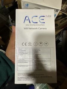 Ace Cube Wifi Network Camera Sealed Pack Unused