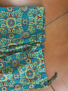Boho Floral Print Palazzo Pants