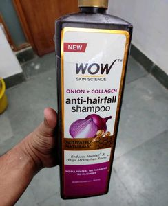 WOW Anti-Hairfall Shampoo 1L ( expired)