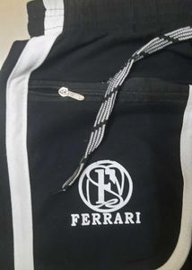 mens Black track pant (new)