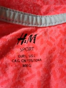 H&amp;M sport T-shirt used