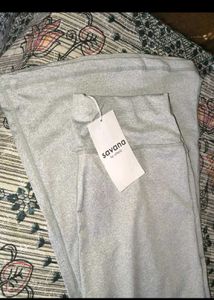 Grey Flared Lounge Pants