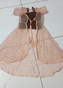 Elegant Party Dress with Shrug