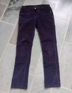 Purple Corduroy Pants