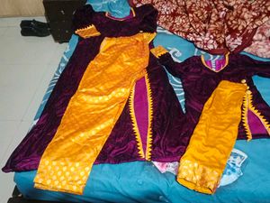 Velvet Salwar Kameez Set