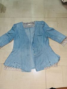 *B1G1* Denim Jacket &amp; White Dress