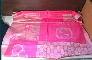 Designer Pink Gucci Scarf