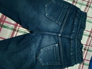 Girls' Graphic Print Jeans