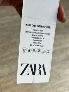 Zara Brown Velvet Crop Top