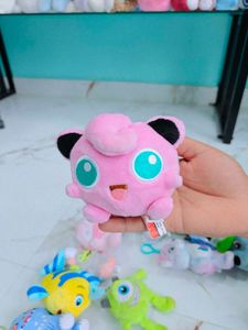 Cute Pink Pokemon Jigglypuff Plush Toy