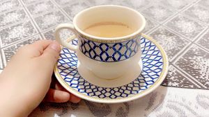 Beautiful New Set Of Cup And Saucer
