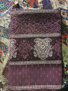 Satin Feel Saree
