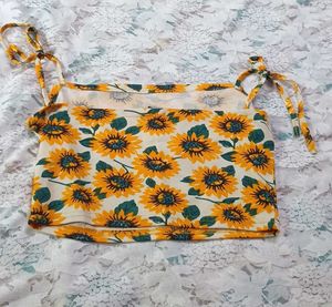 Sunflower Print Co-ord Dress